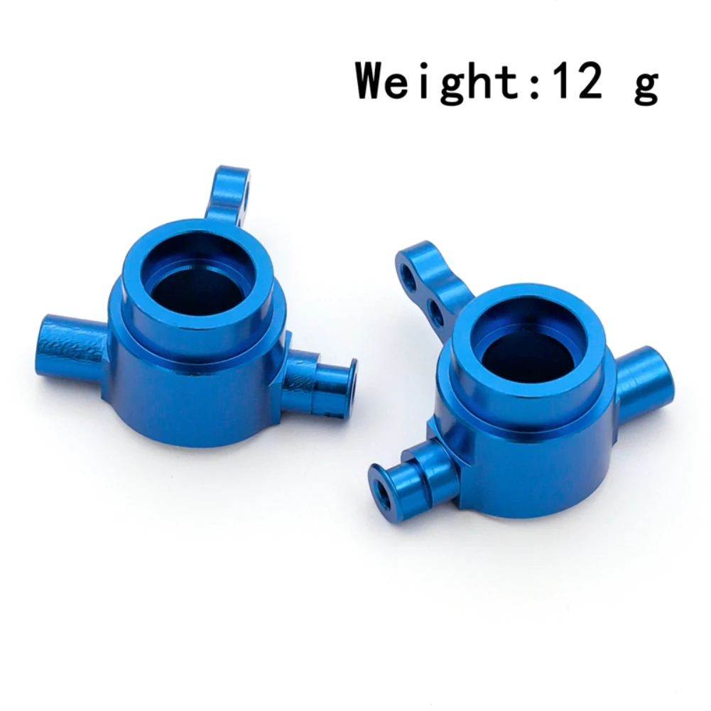 

High Grade 6837X Steering Blocks Made of Reinforced Aluminum Unique Blue Anodized Finish Perfect Fit for Trax RTR Vehicles