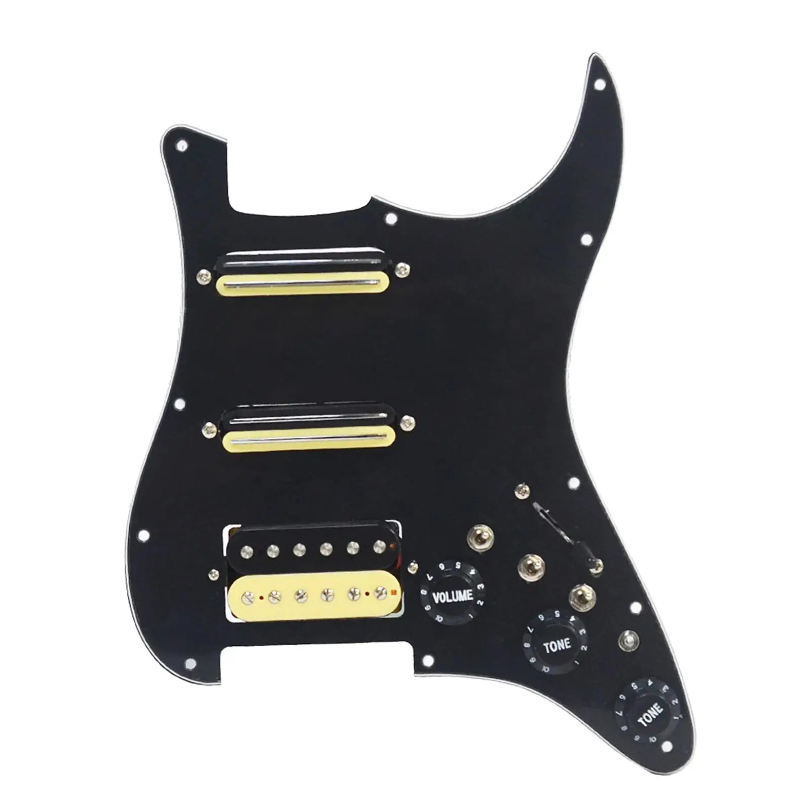 Загруженные Предварительно Проводные пикапы Pickguard SSH профессиональные прочные