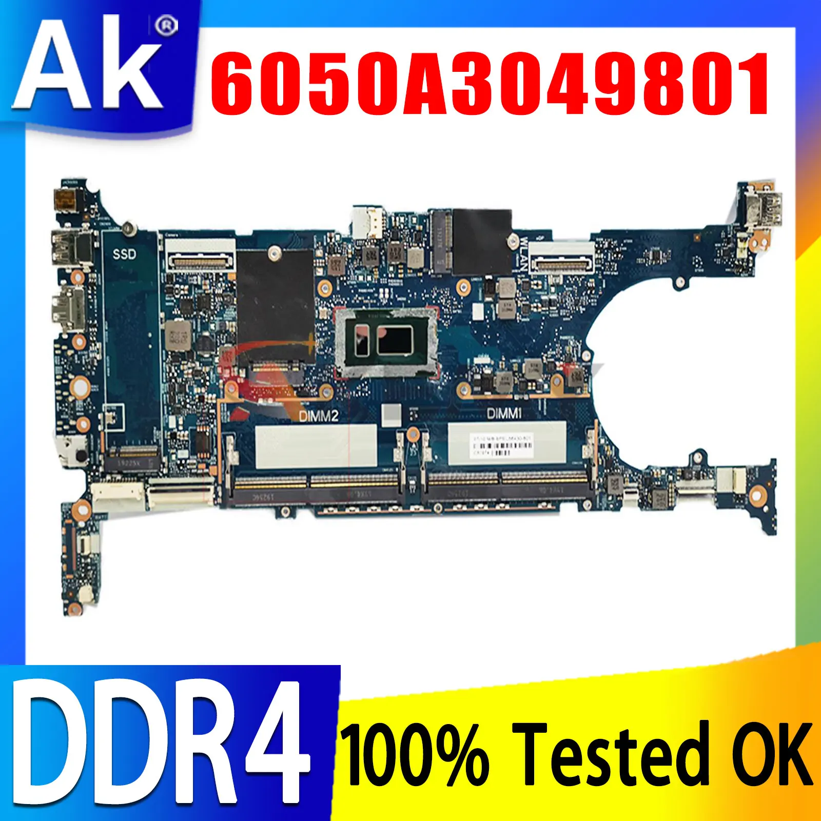 

Laptop Motherboard L56431-601 L56430-601 L56428-601 L56432-601 6050A3049801 For HP EliteBook X360 830 G5 Mainboard HSN-I22C