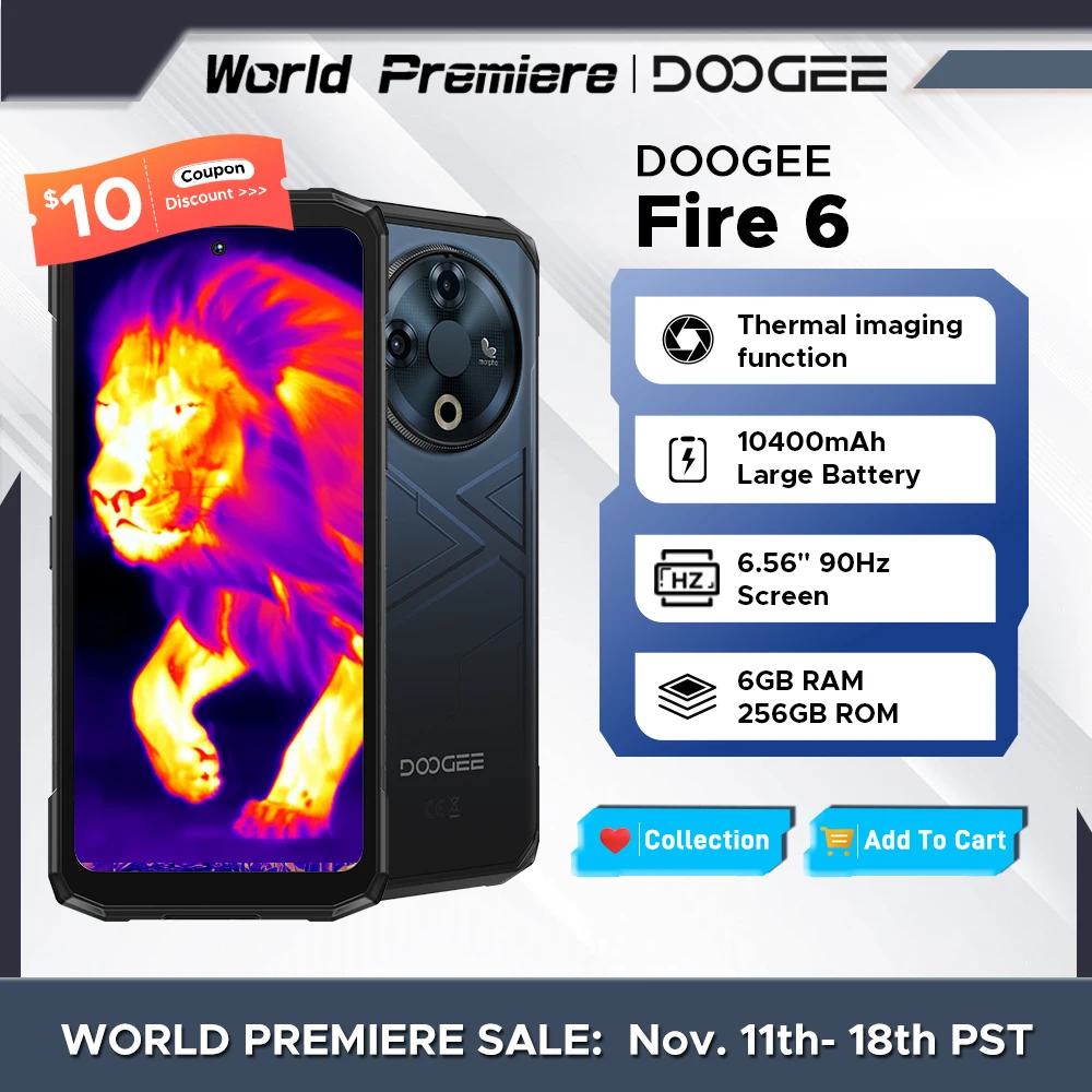 Смартфон Doogee S200 6/256ГБ global