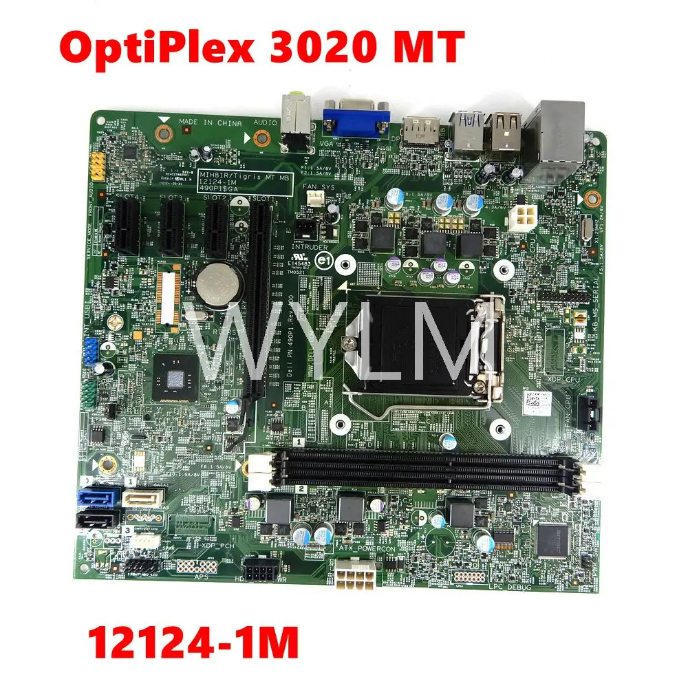 

MIH81R/Tigris 12124-1M Mainboard 0VHWTR VHWTR For Dell OptiPlex 3020 MT Desktop Motherboard 100%tested fully work
