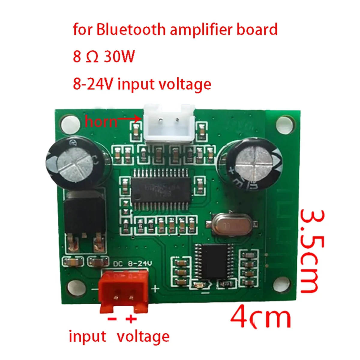 Плата усилителя мощности Bluetooth двухсторонний TWS