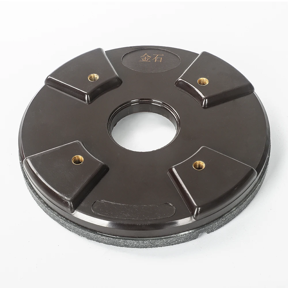 

1 шт., 8 дюймов, 200 мм, черный алмазный полиш для влажной полировки, тип подушечки, гибкий абразивный мокрый шлифовальный блок для шлифования мрамора, гранита, камня