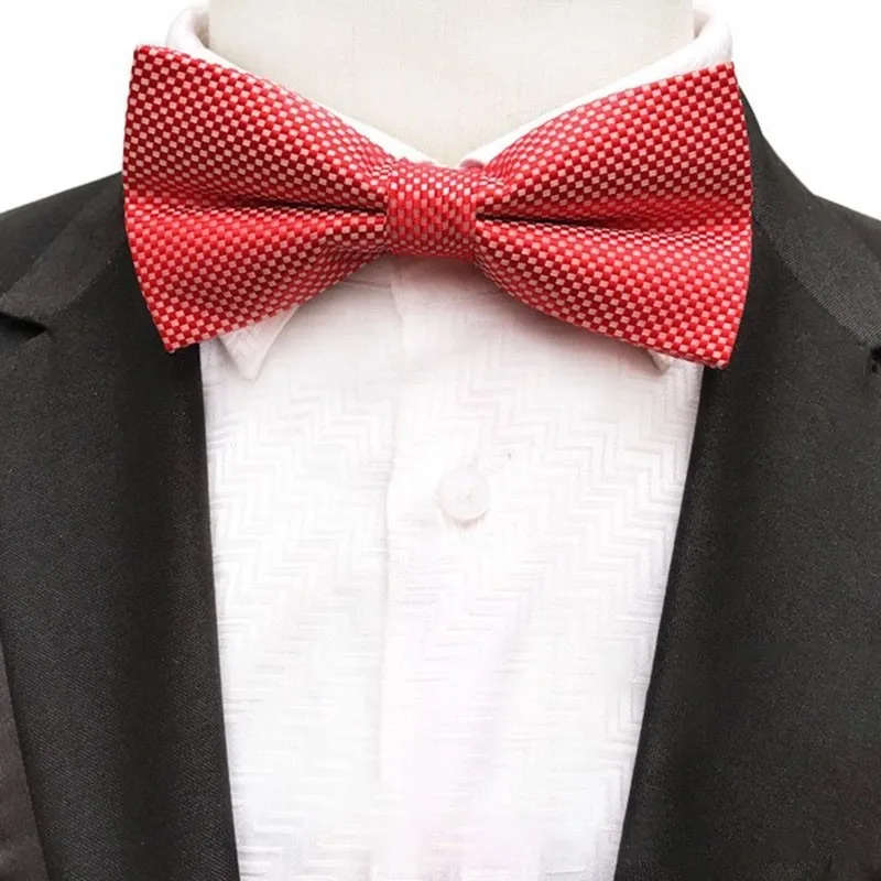 

2/1pcs Red Men Ties Fashion Butterfly Party Wedding Bow Tie Adult Bowknot Accessories Bowtie
