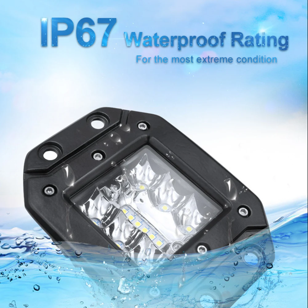 

5 Inch 39W 12V 24V LED Work Light Bar Off-Road Spot Flood Light Car Lights Truck Spotlights Cover Flooding Light Universal