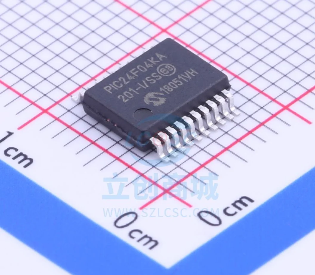 

100% New Original PIC24F04KA201-I/SS Package SSOP-20 New Original Genuine Microcontroller (MCU/MPU/SOC) IC Chi