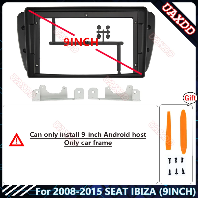 

Для 2008-2015 SEAT IBIZA 9 дюймов автомобильный MP5 радио Android стерео жгут проводов экраны аксессуары навигация приборная панель кабели рамка canbus