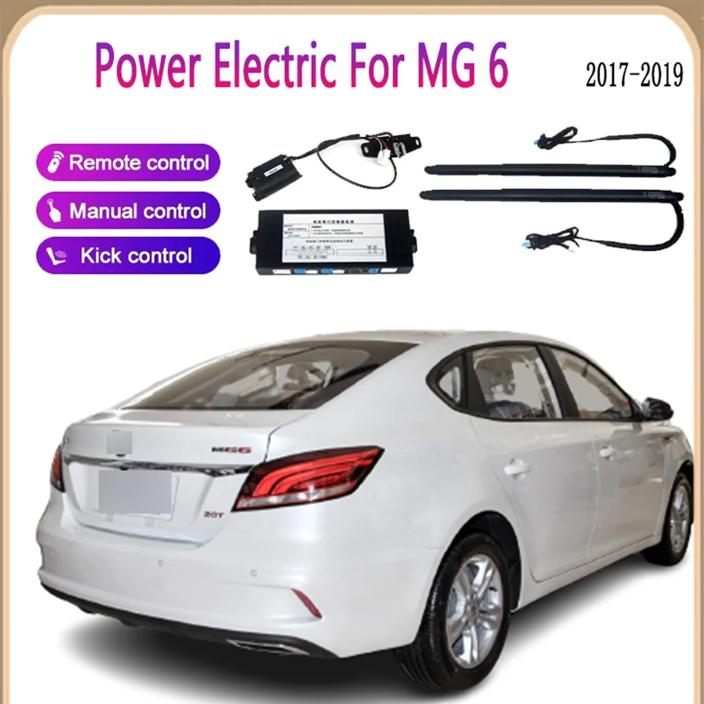 

Для MG6 2017-2019 Smart Power Tailgate электрическая задняя дверь авто багажник с дистанционным управлением Hands-Free Kick опционально