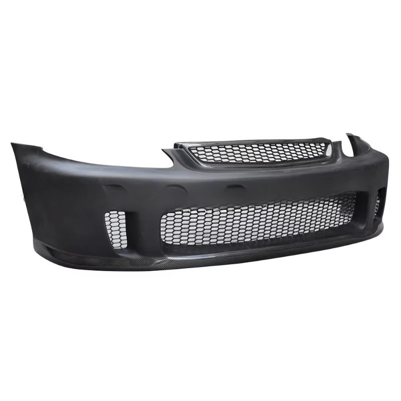 Фото Передний бампер из карбона для Honda Civic EG EK Type R, 96-98, 99-00, тюнинг авто №2