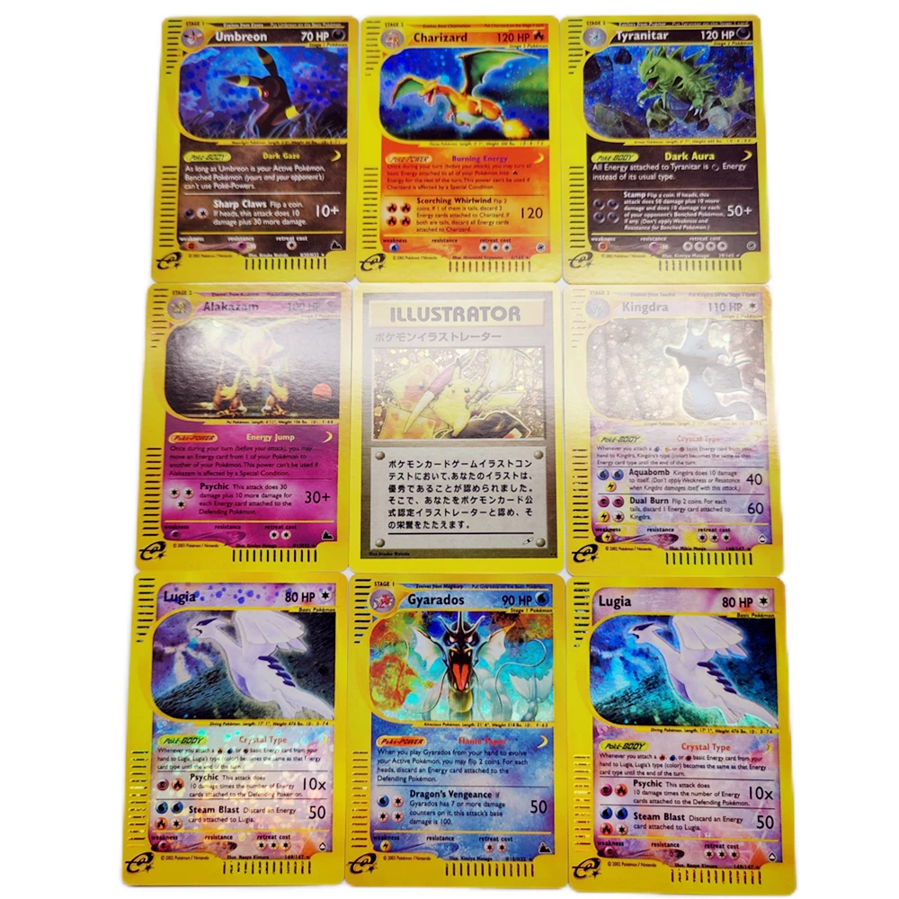 54 шт. аниме-карта памяти покемона |