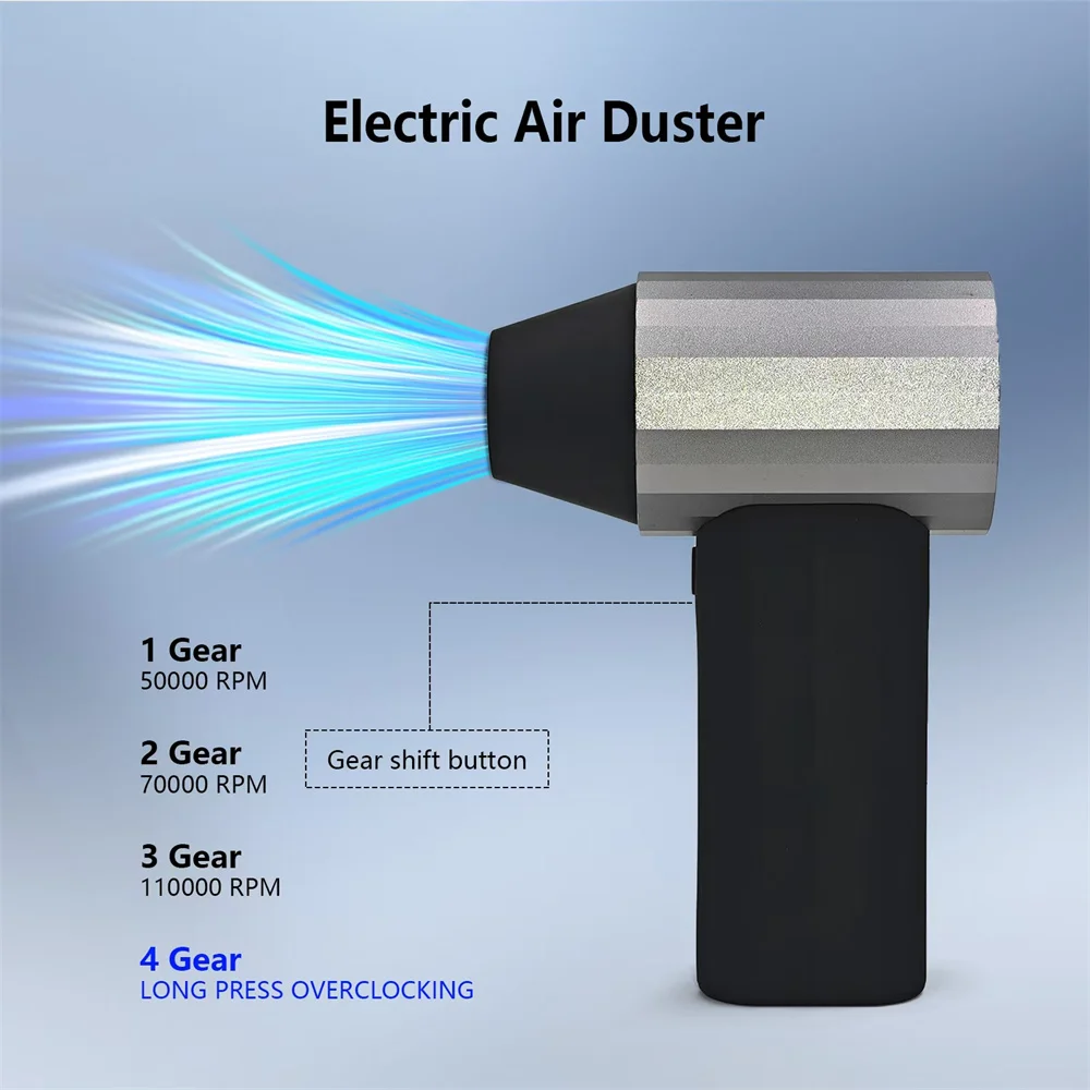 110000 Мини-воздуходувка для об/мин уличный портативный турбовентилятор фен 500 г