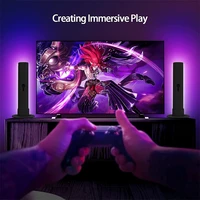 smart nightlight bars new rgb music backlights sound control works with bluetooth led light for pc gaming tv decoration lamp new