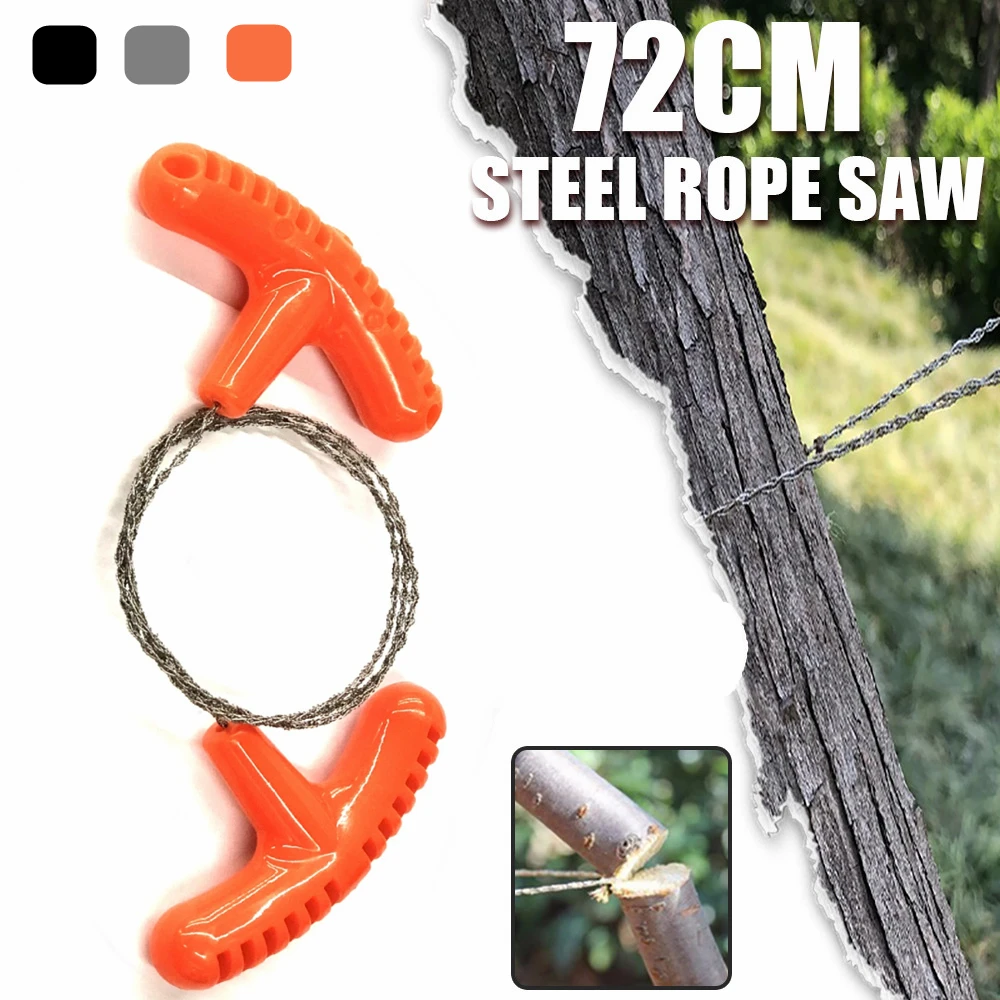 

Practical Portable Tools Kits Saw Tools Steel For Gear Wire Chain Rope Emergency Hand Saw Steel Hand Survival Carpentry