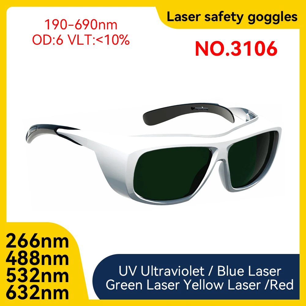 Лазерные защитные очки OD6 190-2000 нм