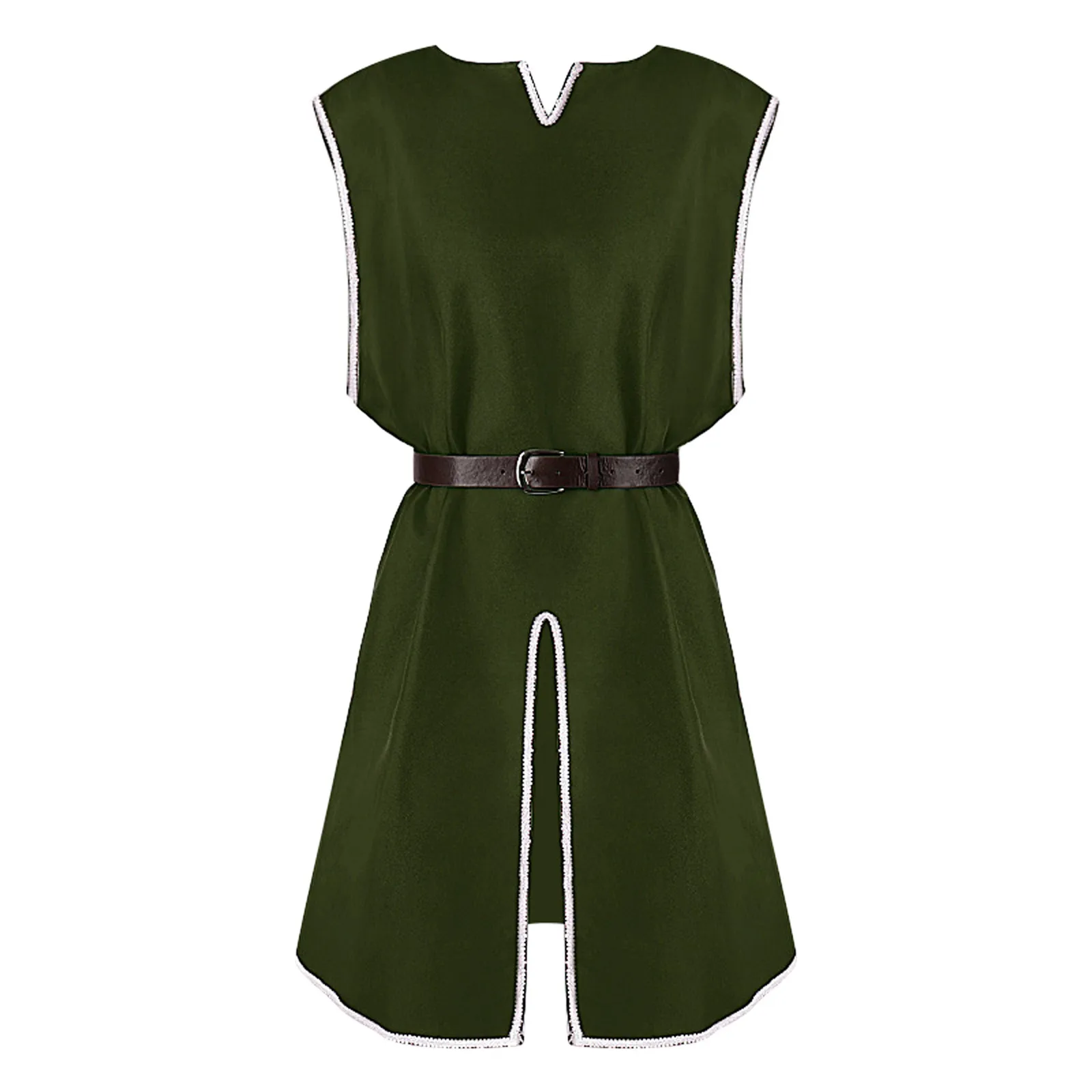 Мужской Средневековый Костюм-туника Винтажная Рубашка Повседневная Верхняя