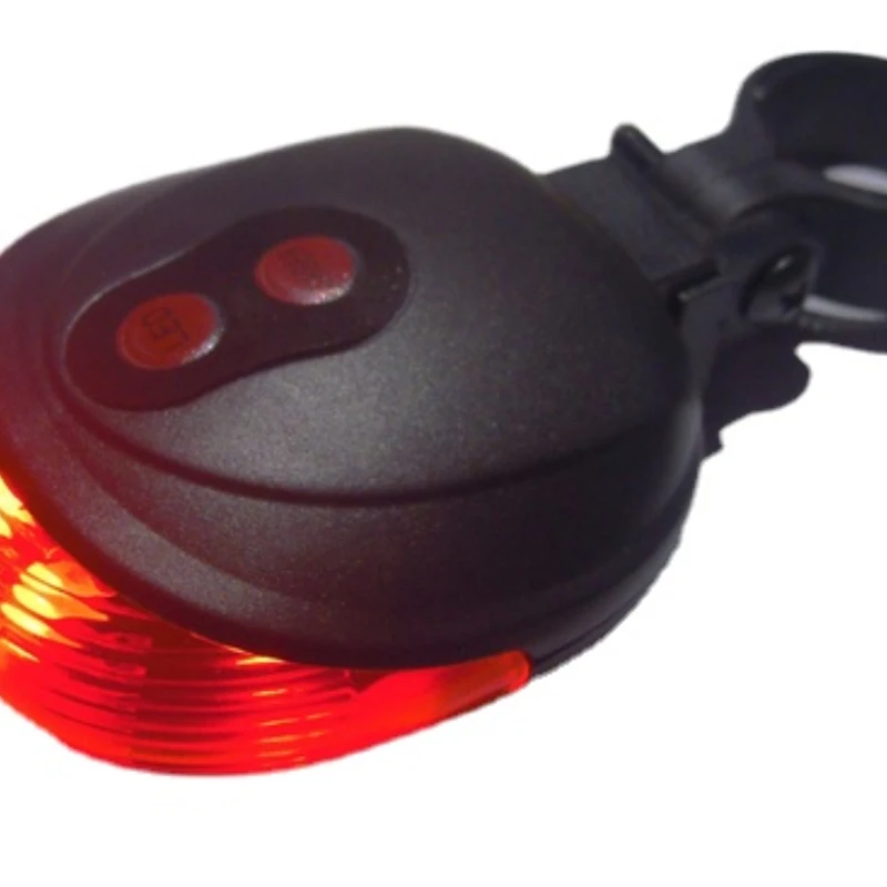 

5LED 2Laser Cycling Bicycle Bike light 7 Flash Mode Safety Rear Lamp waterproof Laser Tail Warning Lamp Flashing