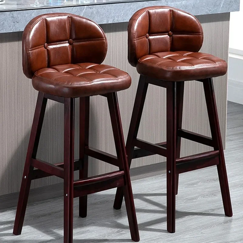 Обеденные высокие скандинавские барные стулья с акцентом роскошный макияж