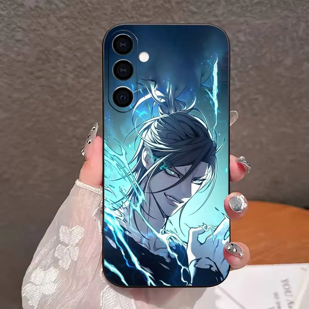 Фото Чехол для телефона E-Eleceed-S Manhwa для Samsung Galaxy A13,21s,22,31,32,52,53,71,72,73, мягкий черный чехол №2