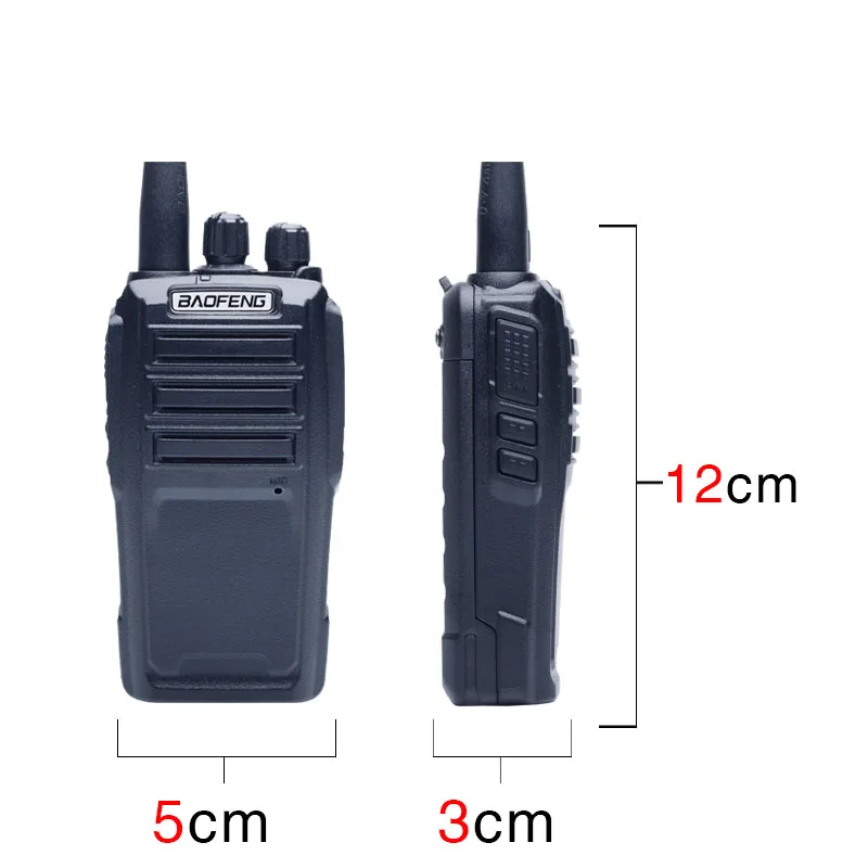 1pcs Baofeng UV6 Walkie Talkie Long Range Two Way 136-174 400-470 MHz U/VHF Dual Band Portable Ham Radio FM Transceiver Intercom