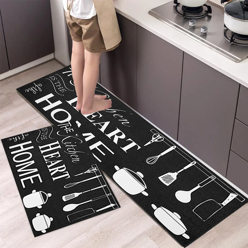 

Kitchenware Bedroom Carpet Rugs Floor Non-Slip Tapices Kitchen Door Foot Mat Living Room Decoration Home Decor M142