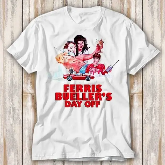 Футболка из фильма День без культа Ferris Buellers 80S Топ 4285