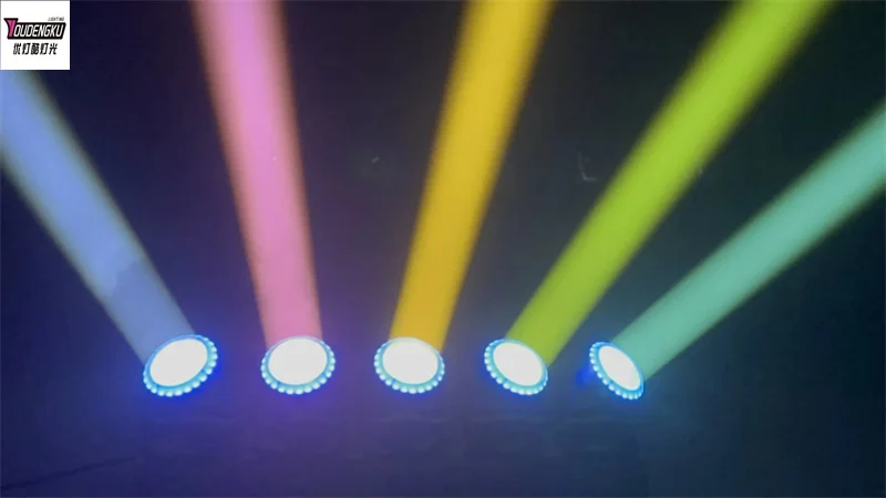 Фото 2 шт. Magic Dot LED 5 головок x 120 Вт DJ диско-клуб пиксельный луч мыть светодиодный светильник с подвижной головкой зум-бар Dj Lights №4