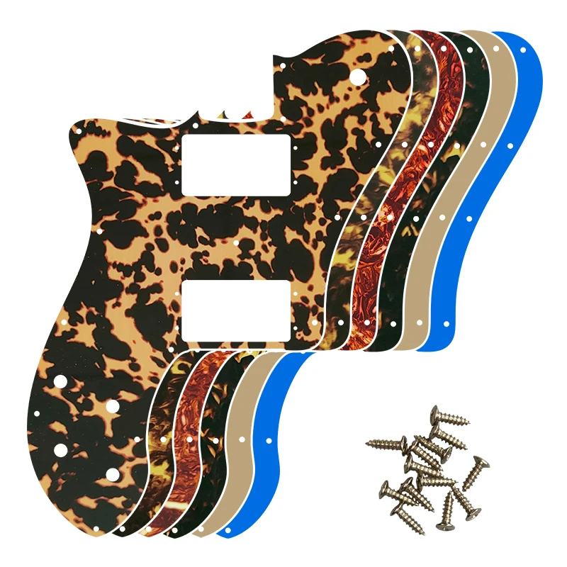 

Запчасти для гитары Fei Man на заказ-для левой руки США Fd 72 Tele Deluxe передатчик для гитары Pickguard Замена Многоцветный выбор