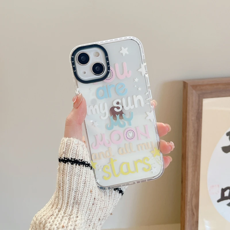 

Милый Элегантный Прозрачный чехол с надписью бабочки для iPhone 13 12 11 Pro Xs Max Xr X 7 8 Puls SE 2 противоударный мягкий чехол