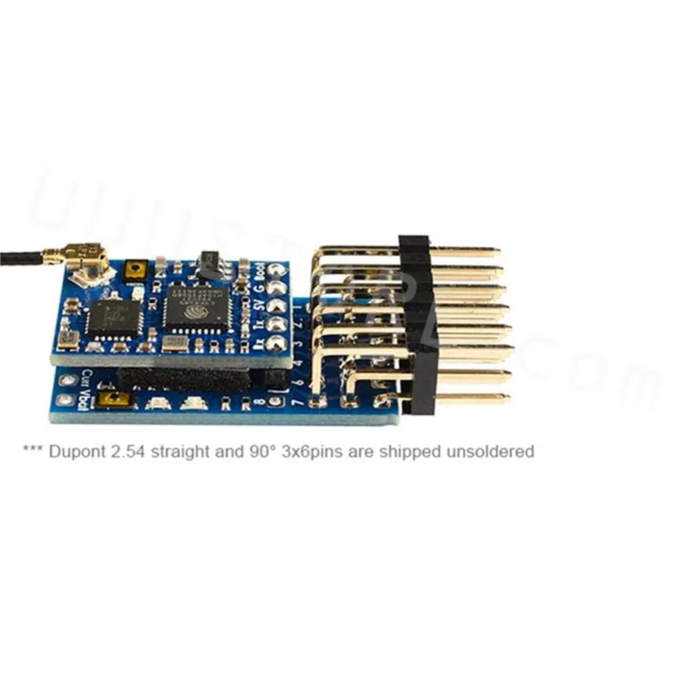 

Приемник вариометра MATEK ELRS-R24-V R24V ELRS 2,4G 7CH PWM с ресивером вариометра и фотоконвертером для радиоуправляемых дронов с неподвижным крылом