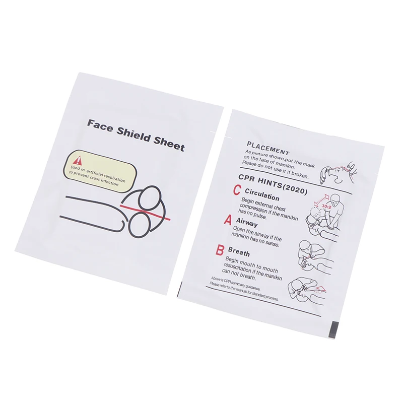 5 шт. портативные одноразовые маски для оказания первой помощи дыхательная маска