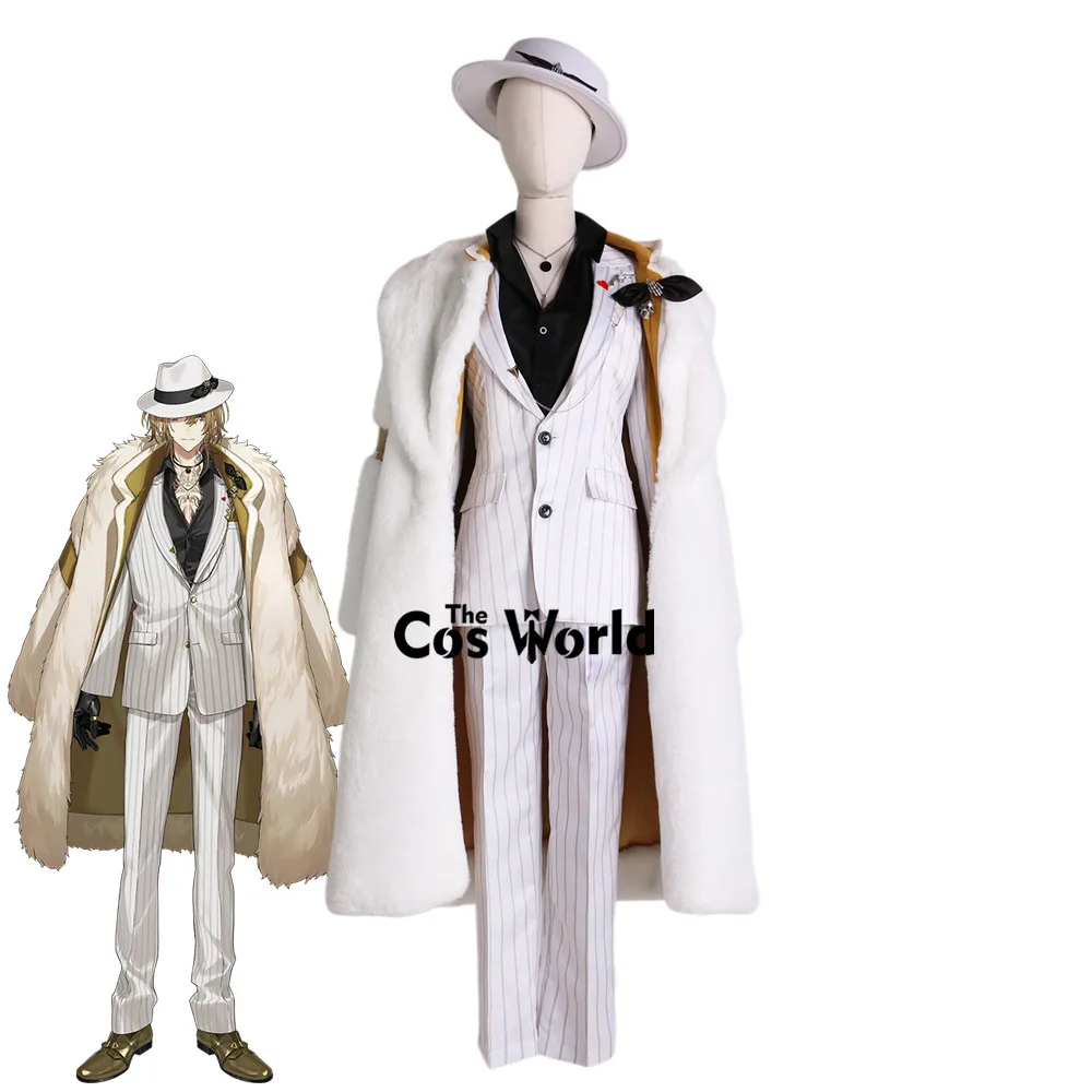 English Virtual Vtuber YouTuber Luxiem Luca Kaneshiro Outfits Anime Cosplay Costumes