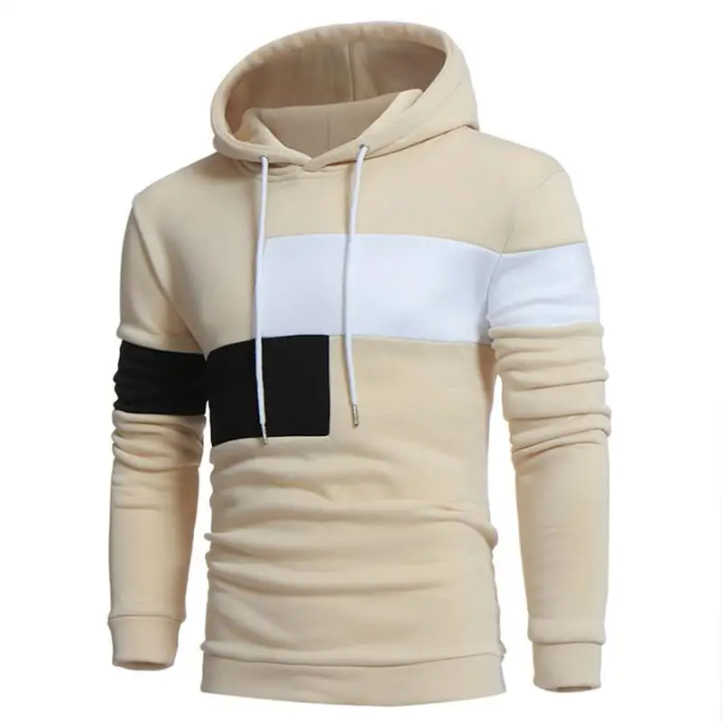 

2023 New Men's Hoodies Spring Autumn Casual Patchwork Sweatshirts Male Tracksuit Top Fashion Men's Clothing Pullovers Hoodie Men