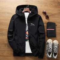 2022 spring autumn jaguar fashion men hooded bomber jacket casual oversized sweatshirt thin zip jacket sports oversized jacket