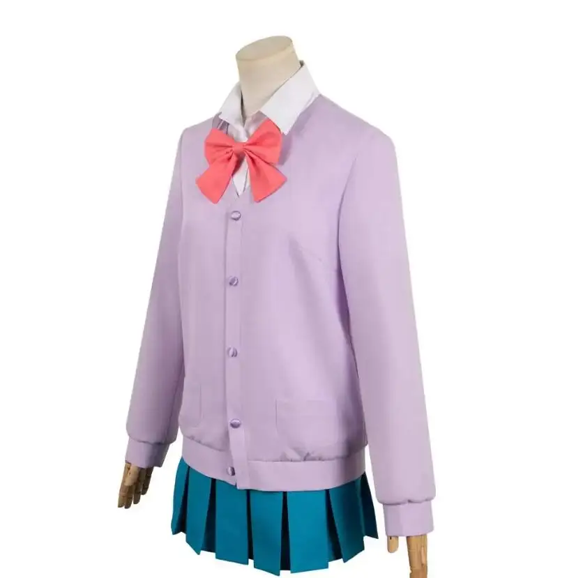Аниме косплей Kurumizawa Ume костюм женский Kuronuma Sawako школьная форма Хэллоуин