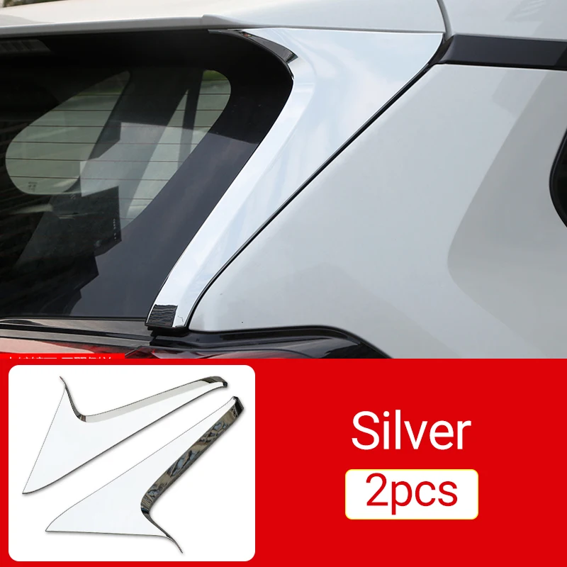 

Для Toyota RAV4 2019 2020 2021 2022 2023 2024 RAV 4 XA50 Гибридная отделка окон автомобиля Спойлер для губ Задний крыша Крыло Боковая кромка Аксессуары