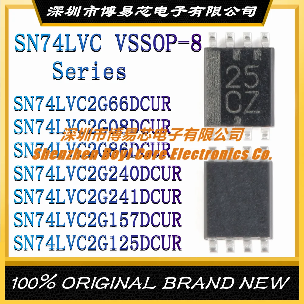 SN74LVC2G66DCUR SN74LVC2G08DCUR SN74LVC2G86DCUR SN74LVC2G240DCUR SN74LVC2G241DCUR SN74LVC2G157DCUR SN74LVC2G125DCUR VSSOP-8