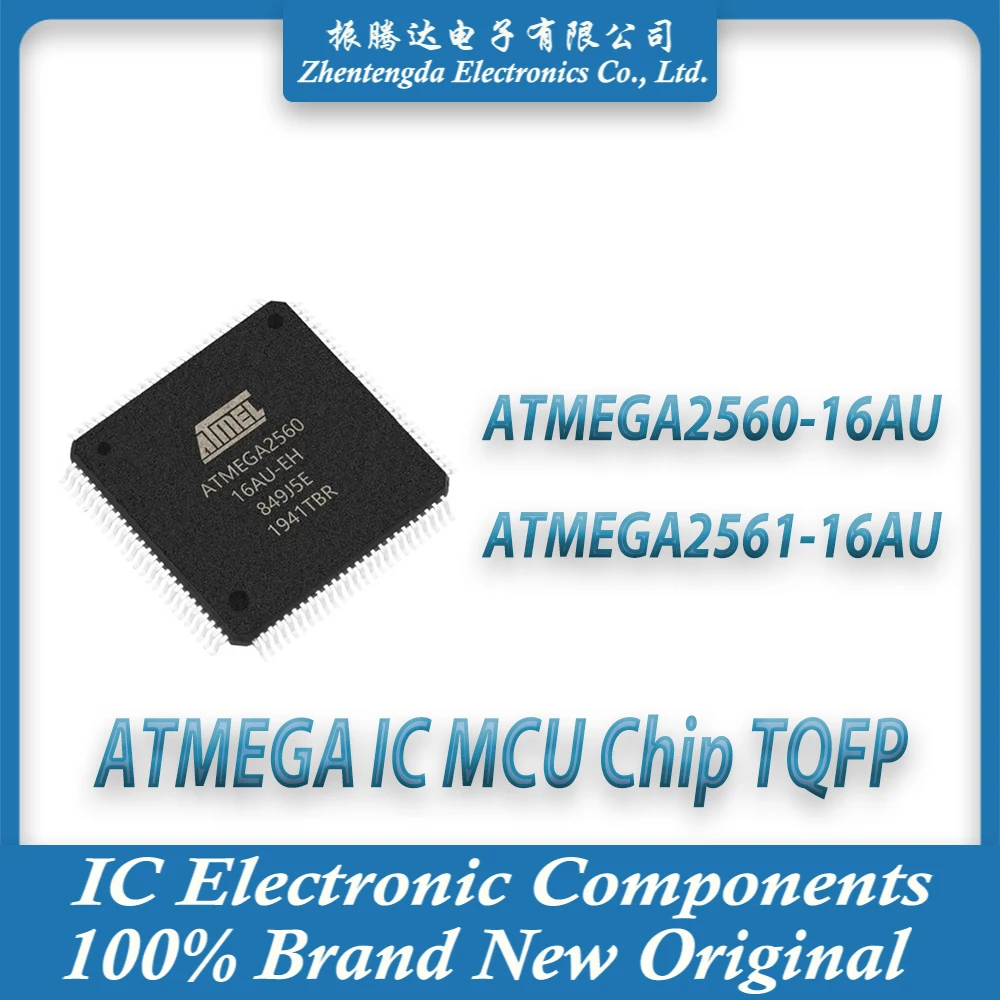 ATMEGA2560-16AU ATMEGA2561-16AU ATMEGA ATMEGA2560 ATMEGA2561 ATMEGA2560-16 ATMEGA2561-16 IC MCU Chip TQFP
