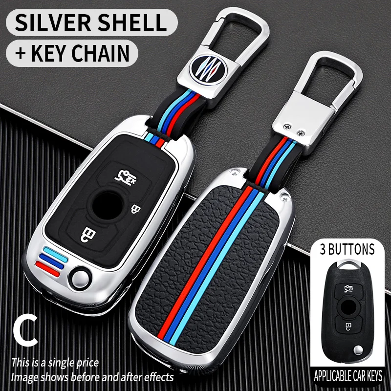 

Car Key Cover For Buick Verano Encore Gx Gl6 For Opel Vauxhall Astra K Corsa E Flip Key Case Holder Cover Accessories Keychain
