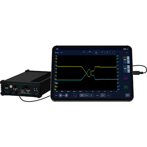 Micsig VTO2004 автомобильный планшет осциллограф 4CH 200 МГц 1gsa/S 50Mpts сенсорный экран портативный Сплит-Тип осциллограф
