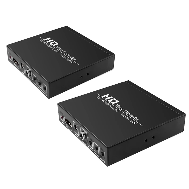 

Top Deals Full HD 1080P Digital Video Converter High Definition Video Adapter SCART To HDMI-Compatible Adapter For HDTV