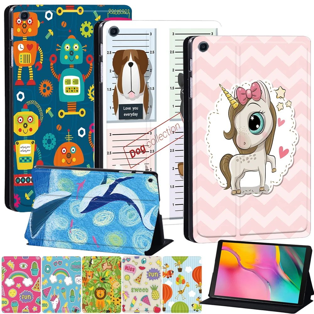 Складной чехол-книжка для планшета Samsung Galaxy Tab A7 10,4 2020 T500/Tab A 8,0 2019/Tab A 10,5/Tab A A6 10,1/Tab A 10,1 T510