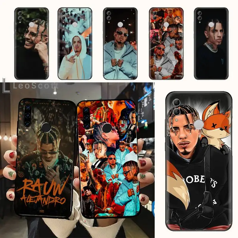 

Rauw Alejandro Rapper Phone Case For Huawei honor Mate 10 20 30 40 i 9 8 pro x Lite P smart 2019 Y5 2018 nova 5t