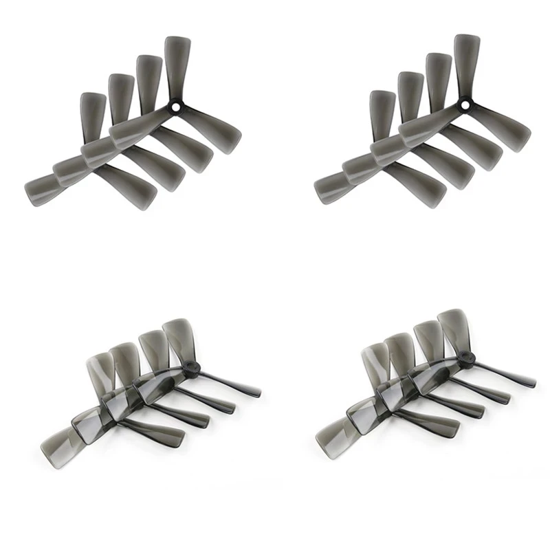 

16 шт./8 пар iFlight 3535 3,5 дюйма Cine Tri-blade/3 Лопасти пропеллер prop с 5 мм монтажным отверстием для FPV Protek35 часть