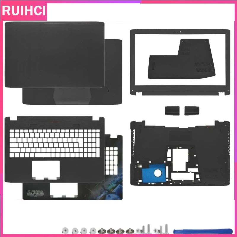 Фото Для ROG Strix GL552 GL552J GL552VW GL552VE ZX50V FX-PRO ZX50 Новая задняя крышка ЖК-дисплея/рамка/верхняя крышка/нижняя часть корпуса/HDD №1