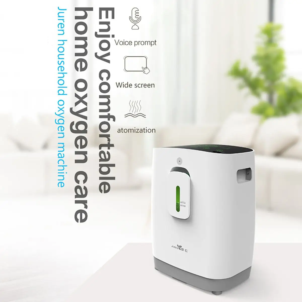 

Oxygen Concentrator Home Care Oxygen Machine 1L-5L Portable Oxygen Concentrator HD LED Display Oxygen Generator for Home