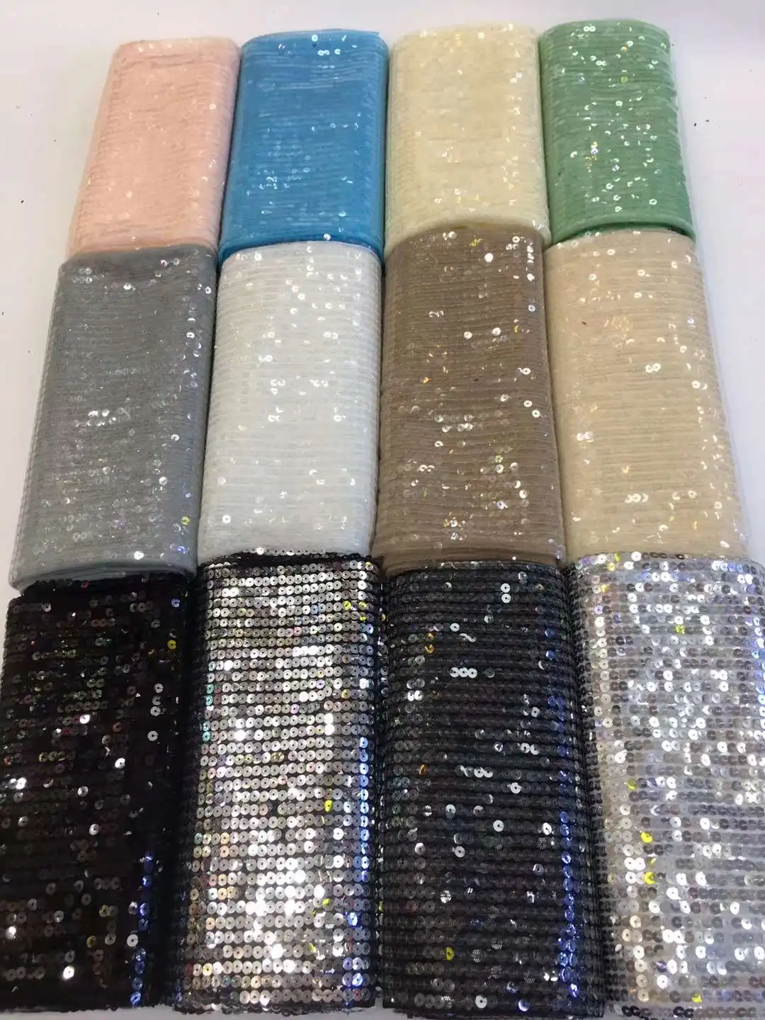 Тюлевая кружевная ткань в африканском стиле с блестками 2021 высококачественный