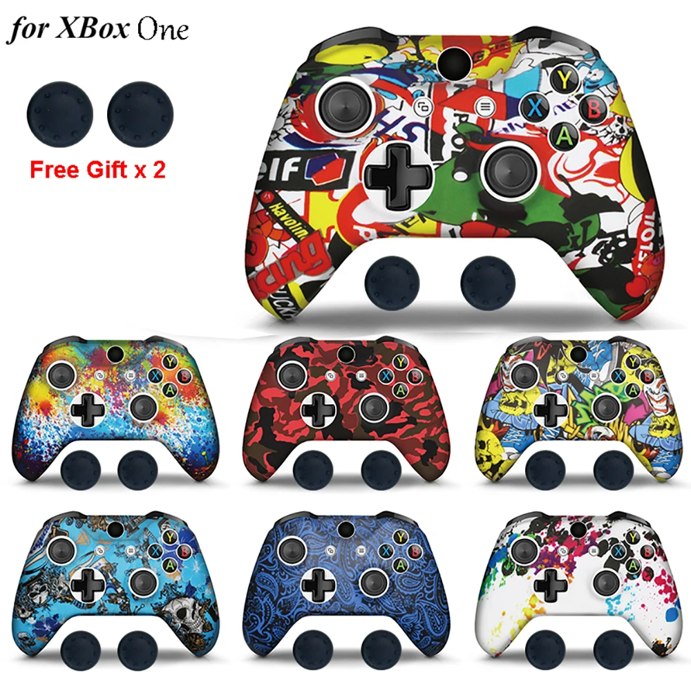 

Hot Selling Soft Silicone Cover Case for Xbox One Controller Protective Skin Shell For Xbox One Joystick Analog Grip Caps