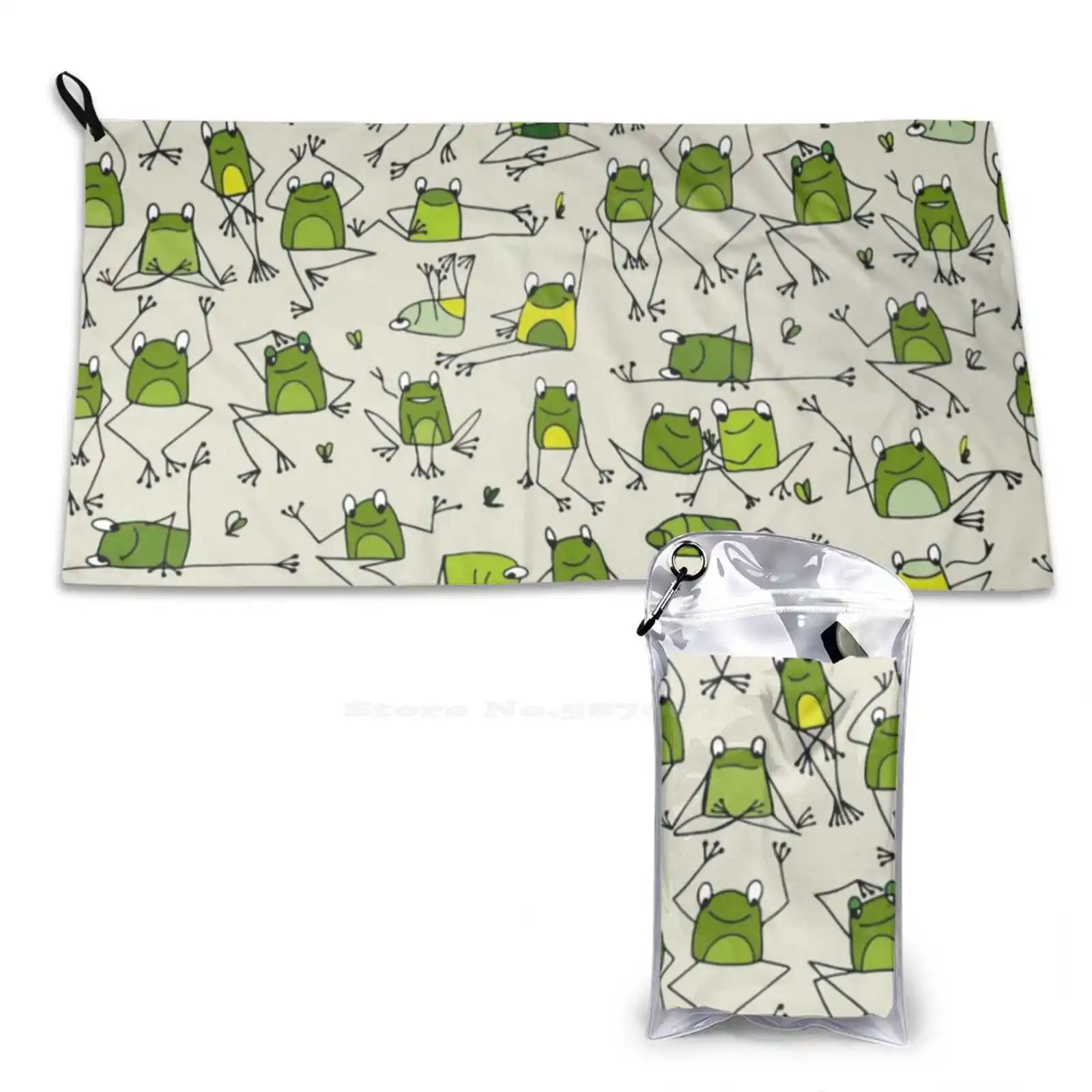 Cartoon Animal Toad Green Vector Isolated Cute Amphibian Nature Tropical