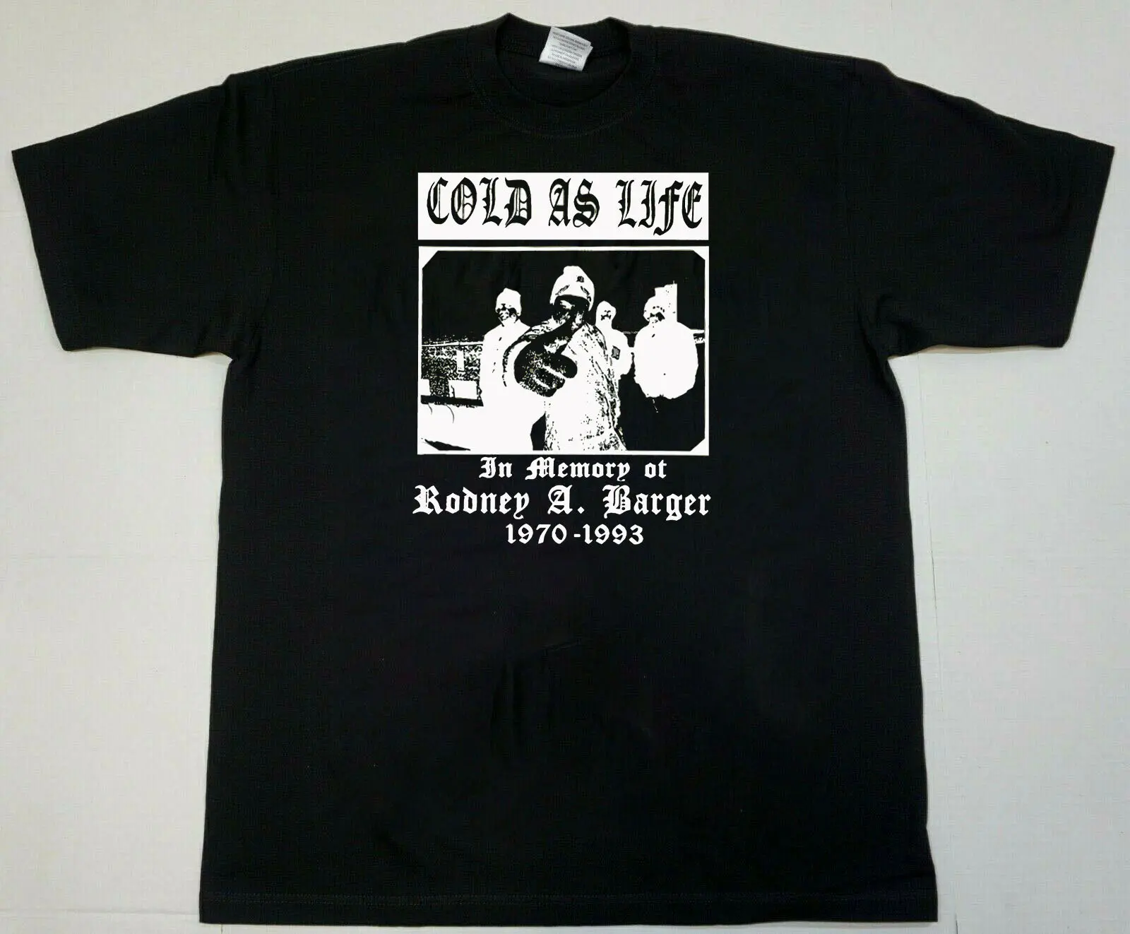 Футболка OG Cold As Life в подарок майка унисекс летняя футболка с длинными рукавами