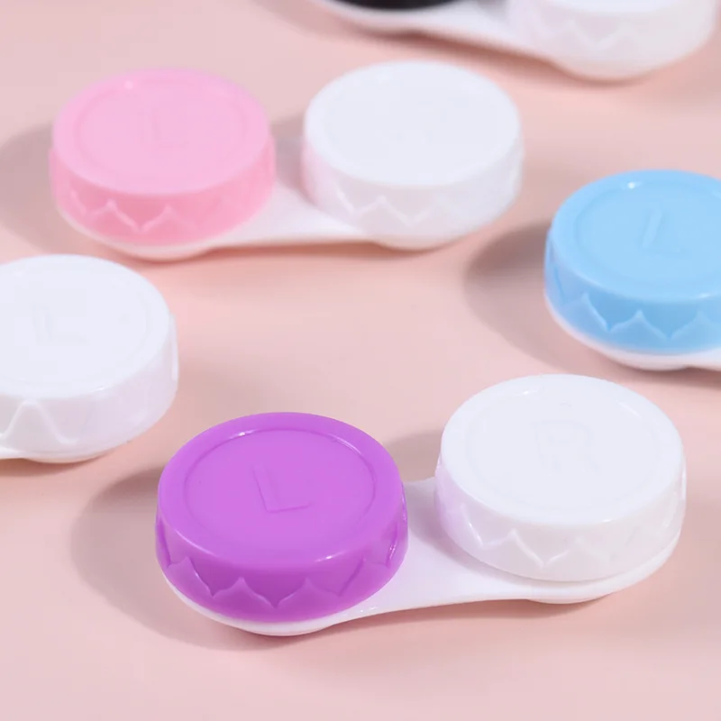 

10 шт./5 шт., разноцветные аксессуары для хранения линз